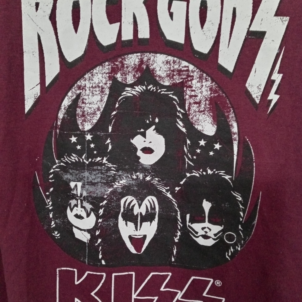 Kiss Rock gods short sleeve concert T shirt 2x